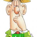 Don Martin Upvote! | DON MARTIN GIVES YOU AN; UPVOTE! | image tagged in don martin finger in the nose,don martin,upvote | made w/ Imgflip meme maker