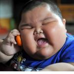 Fat baby Asian 