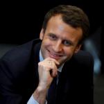 creepy Macron