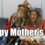 14 MAY, 2017 | Hippy Mother's Day | image tagged in hippies old | made w/ Imgflip meme maker