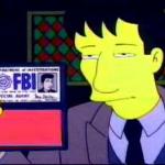 Simpsons Mulder Blank