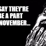 Scared meme face | WHEN GIRLS SAY THEY'RE GOING TO BE A PART OF NO-SHAVE NOVEMBER... | image tagged in scared meme face | made w/ Imgflip meme maker