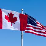 Canada America Flags