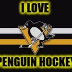 Pittsburgh Penguins | I LOVE; PENGUIN HOCKEY | image tagged in pittsburgh penguins | made w/ Imgflip meme maker