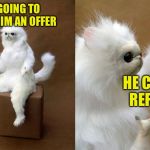 Persian Cat Room Guardian Meme Generator - Imgflip