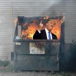 Trump Dumpster Fire