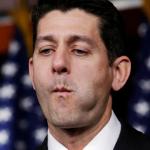 what's in your mouth paul ryan? TRUMP'S DICK