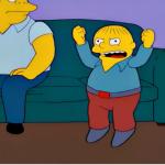 ralph wiggum feliz e puto