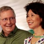 mitch mcconnell and his wife meme