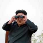 Kim Jong Un binoculars