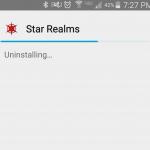 Star Realms Uninstalling