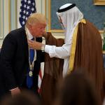 Trump bows to Saudis