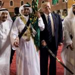 Trump Saudi Arabia Sword