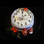 BIRTHDAY CLOCK CAKE
