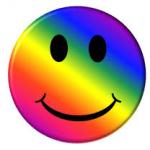 Rainbow Smiley Face