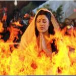 sita in fire