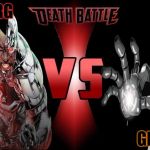 Death Battle  | CYBORG; GENOS | image tagged in death battle | made w/ Imgflip meme maker