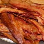 plate of bacon meme