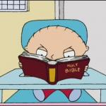 stewie family guy bible