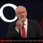 Corbyn middle finger