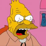 Angry Abe Simpson