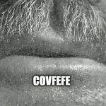 Rosebud lips | COVFEFE | image tagged in covfefe | made w/ Imgflip meme maker