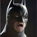 Surprised batman 