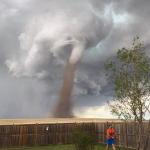 tornado ignoring guy