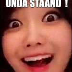 Ordering Ice Cream While On Vacation...IN AMERICA ! | I; UNDA STAAND  ! | image tagged in memes excited asian | made w/ Imgflip meme maker