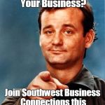 Stripes | Want to Grow Your Business? Join Southwest Business Connections this Thursday 6/15 at 8:30 am | image tagged in stripes | made w/ Imgflip meme maker