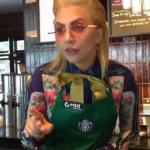Lady Gaga Starbucks