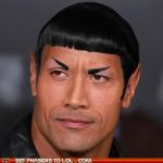 Dwayne "The Spock" Johnson meme