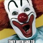 surprise clown | CLOWNS AND PRIESTS HAVE ONE THING IN COMMON; THEY BOTH LIKE TO PERFORM FOR LITTLE KIDS | image tagged in surprise clown | made w/ Imgflip meme maker