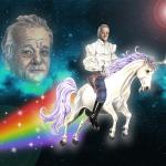 Bill Murray Space Unicorn