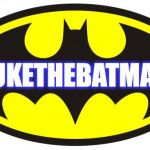 Batman Logo | LUKETHEBATMAN | image tagged in batman logo | made w/ Imgflip meme maker