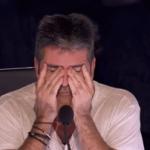 Frustrated Simon Cowell