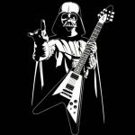 Darth Vader w/ Flying V guitar meme