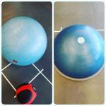 Blue Balls Fitness Bosu