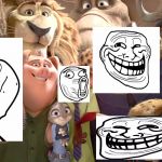 DANK-topia | image tagged in zootopia animals | made w/ Imgflip meme maker