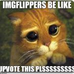 I beg u | IMGFLIPPERS BE LIKE; UPVOTE THIS PLSSSSSSSSS | image tagged in i beg u | made w/ Imgflip meme maker