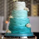 Birthday cake Teal