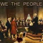 The Detail the Painter Missed | WE  THE  PEOPLE | image tagged in kellyanne conway couch meme,independence day,4th of july,fourth of july | made w/ Imgflip meme maker