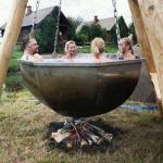 Fire Pit Hot Tub 