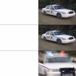 Police Car  Meme Template