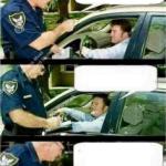 Police Reserved Parking meme