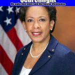 Loretta Lynch Searchlight blank | Searchlight; The; We make Alex Jones look like George Washington. | image tagged in loretta lynch,blank | made w/ Imgflip meme maker