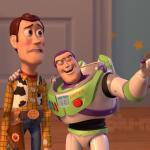 buzz and woody - everywhere