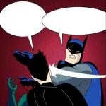 Batman Slapping Robin NEW