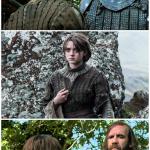 Arya & The Hound GoT