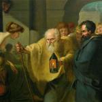 Diogenes Searching for an Honest Man meme